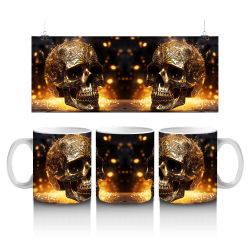 15 oz Mug - Skull 009