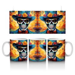 15 oz Mug - Skull 011