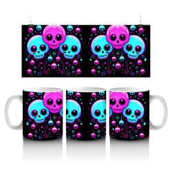 15 oz Mug - Skull 014
