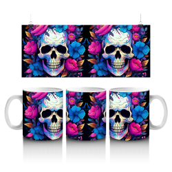 15 oz Mug - Skull 015