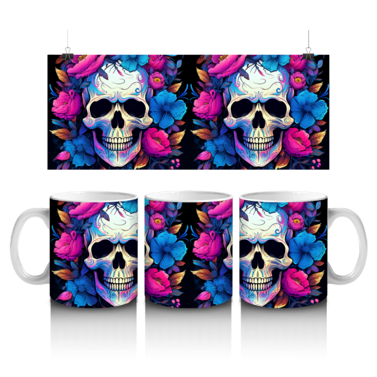 11 oz Mug - Skull 015