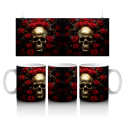 15 oz Mug - Skull 017