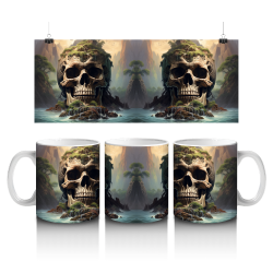 15 oz Mug - Skull 020