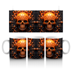 15 oz Mug - Skull 021