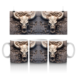 15 oz Mug - Skull 024