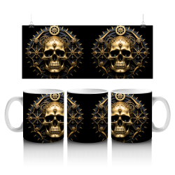 15 oz Mug - Skull 025