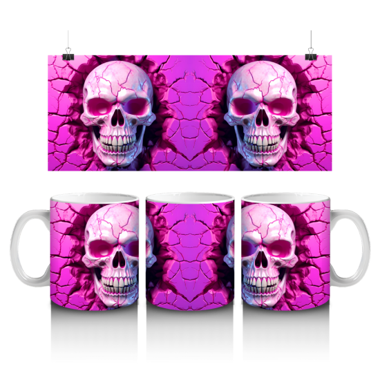 11 oz Mug - Skull 026 11 oz Mug - Skull 026
