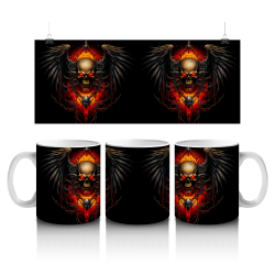 15 oz Mug - Skull 027