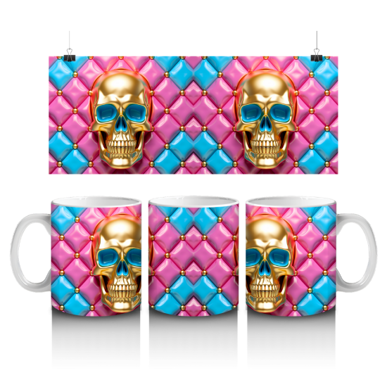 11 oz Mug - Skull 033 11 oz Mug - Skull 033