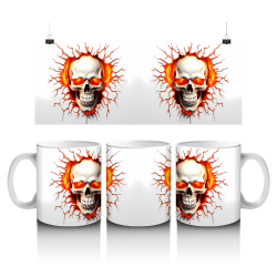 15 oz Mug - Skull 034