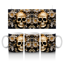 15 oz Mug - Skull 037
