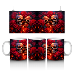 15 oz Mug - Skull 040