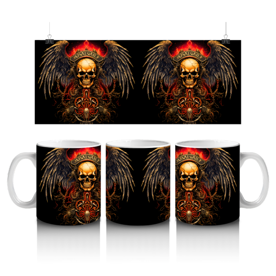 11 oz Mug - Skull 041