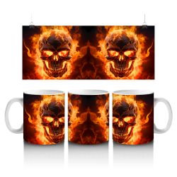 15 oz Mug - Skull 044
