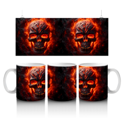 15 oz Mug - Skull 045