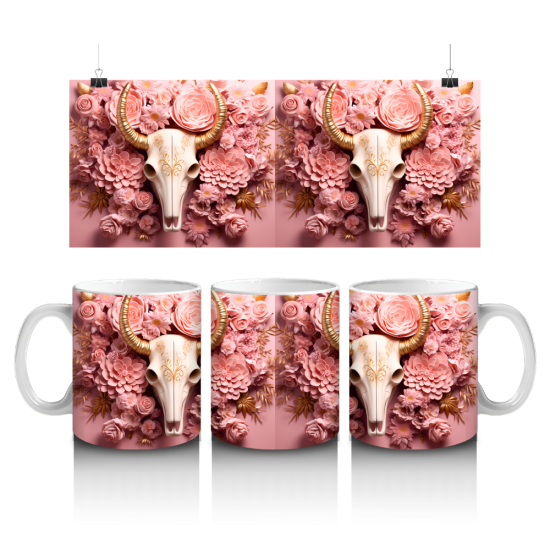 11 oz Mug - Skull 046