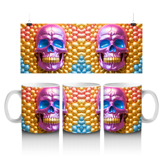 11 oz Mug - Skull 047 11 oz Mug - Skull 047