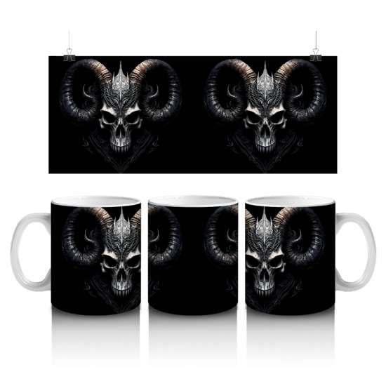 11 oz Mug - Skull 049 11 oz Mug - Skull 049