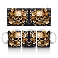 15 oz Mug - Skull 050