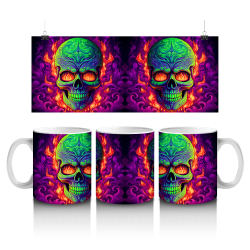 15 oz Mug - Skull 051