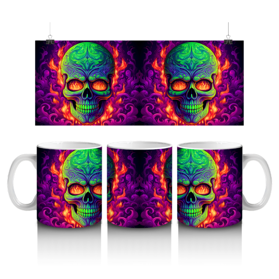 11 oz Mug - Skull 051