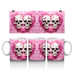 15 oz Mug - Skull 054