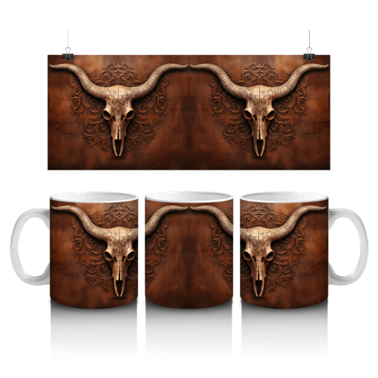 11 oz Mug - Skull 055