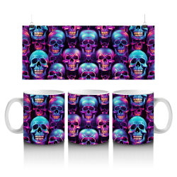 15 oz Mug - Skull 058