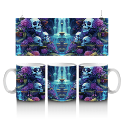 15 oz Mug - Skull 062