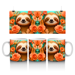 15 oz Mug - Sloth 011