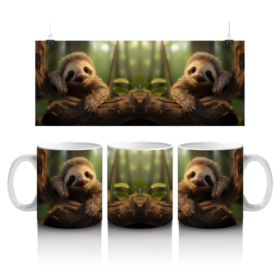 11 oz Mug - Sloth 040