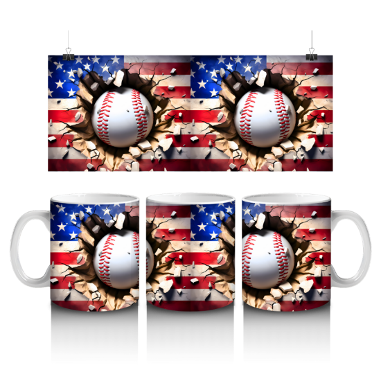11 oz Mug - Softball 002