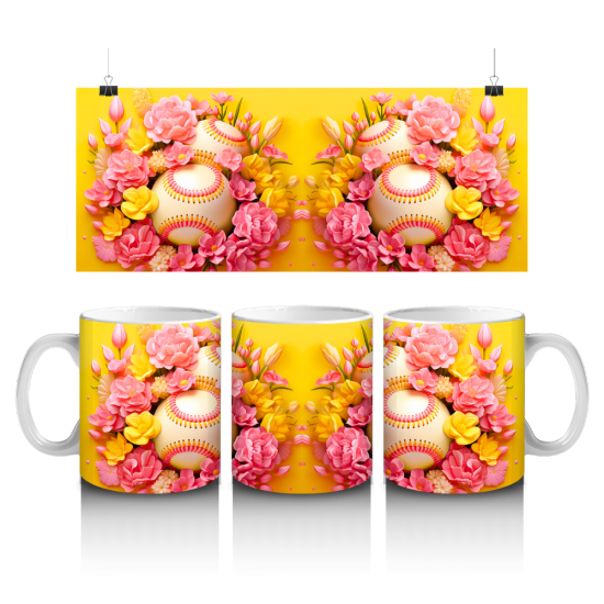 11 oz Mug - Softball 006