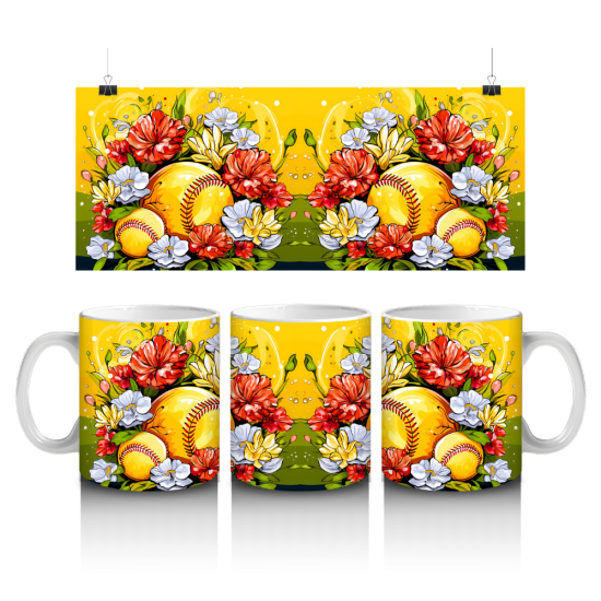 11 oz Mug - Softball 008