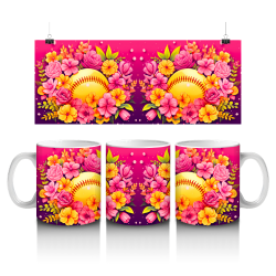 15 oz Mug - Softball 010