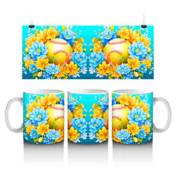 15 oz Mug - Softball 013