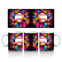 15 oz Mug - Softball 014