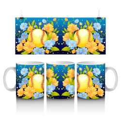 15 oz Mug - Softball 015