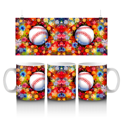 15 oz Mug - Softball 017