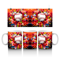 15 oz Mug - Softball 018