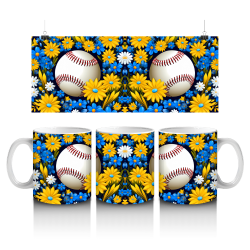 15 oz Mug - Softball 028