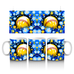 15 oz Mug - Softball 029