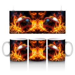 15 oz Mug - Softball 030