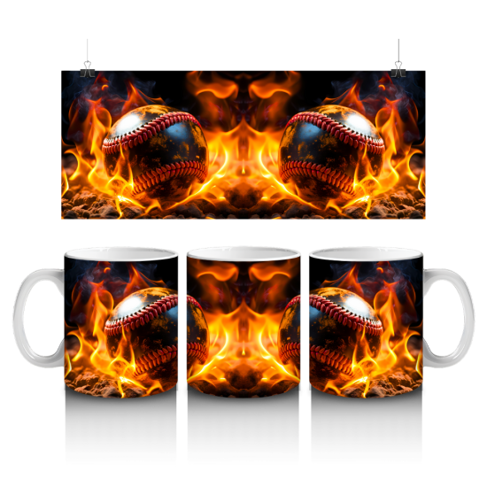 11 oz Mug - Softball 030 11 oz Mug - Softball 030