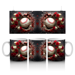 15 oz Mug - Softball 040