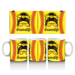 15 oz Mug - Softball 041