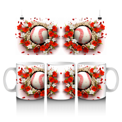 15 oz Mug - Softball 042