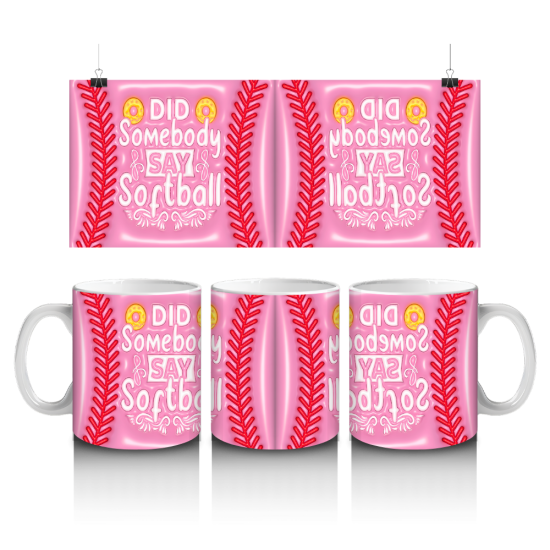 11 oz Mug - Softball 043