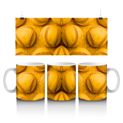 15 oz Mug - Softball 044