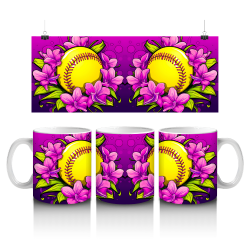 15 oz Mug - Softball 045